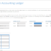 A01-Accounting Ledger Setup, Account Ledger Excel Generator, Financial Statements, Doing it Right, account ledger, account ledger excel