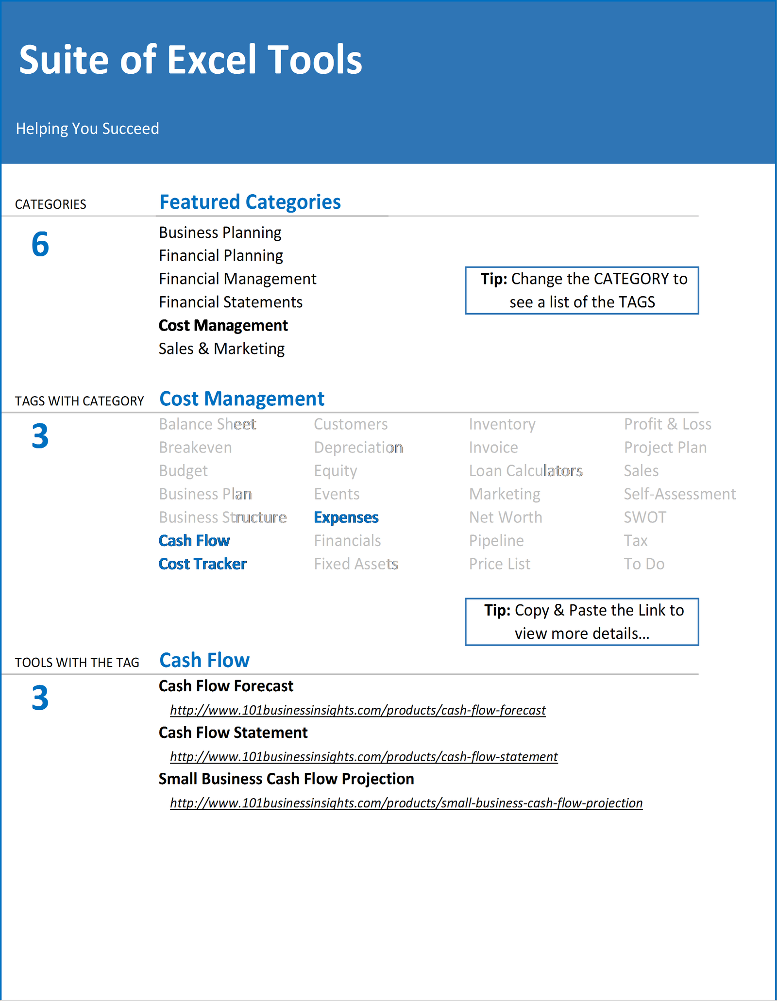 C03-Suite of Excel Tools C03-Suite of Excel Tools, Cash Flow Statement Excel, Cost Management, Staying Cash Positive, cash flow statement, cash flow statement excel
