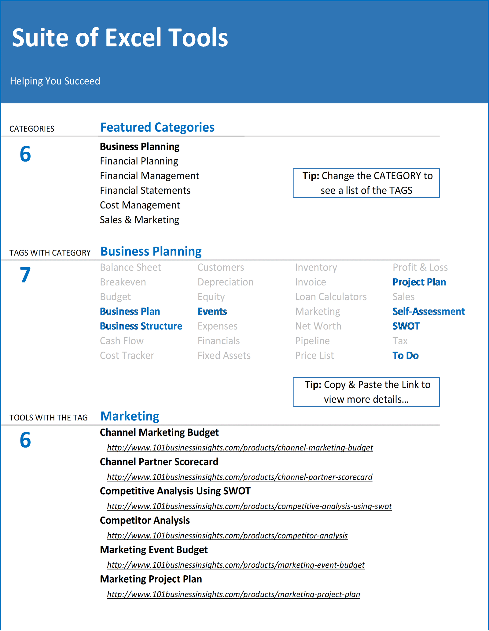 C07-Suite of Excel Tools, Pareto Competitor Analysis Excel, Business Planning, Building your Business, pareto competitor analysis, pareto competitor analysis excel