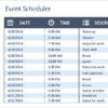 D01-Event Scheduler, Daily Work Schedule Excel, Business Planning, Building your Business, daily work schedule, daily work schedule excel