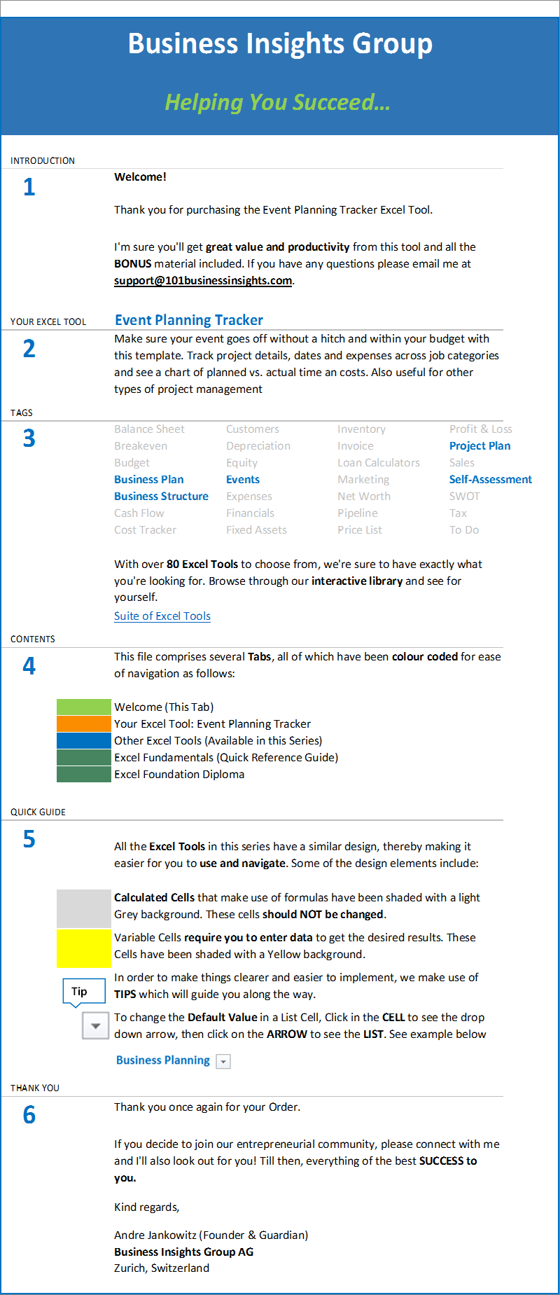 E06-Welcome E06-Welcome, Marketing Event Project Plan Excel, Business Planning, Building your Business, marketing event project plan, marketing event project plan excel