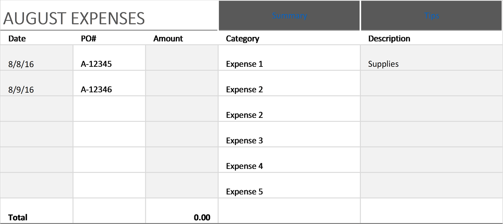 E07-aug E07-aug, Expenses Excel - Budget Excel Trends, Cost Management, Staying Cash Positive, expenses, expenses excel