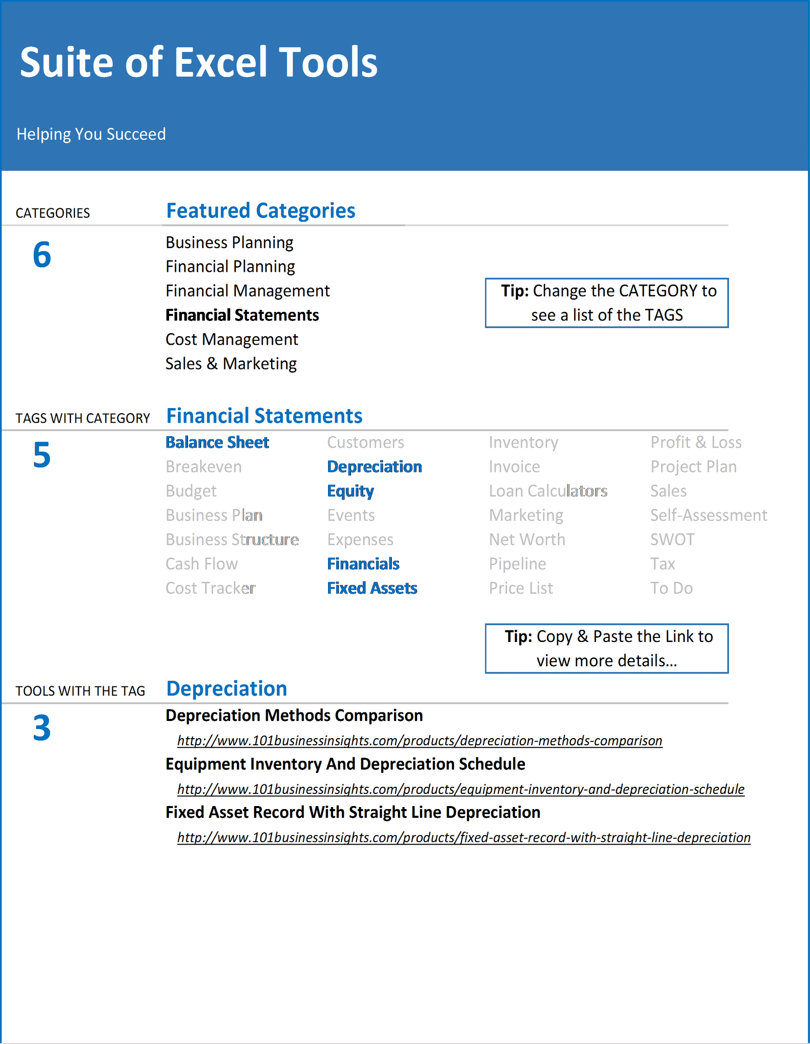 F02-Suite of Excel Tools, Fixed Assets Excel - Straight Line Depreciation, Financial Statements, Doing it Right, fixed assets, fixed assets excel