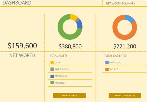 Net Worth Calculator Excel - Business Insights Group AG