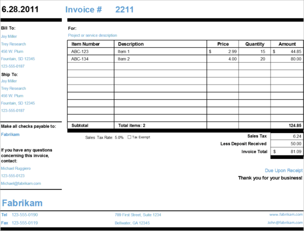 S06-Simple Invoice, Simple Invoice Excel (Landscape), Financial Management, Using your money wisely, simple invoice, simple invoice excel